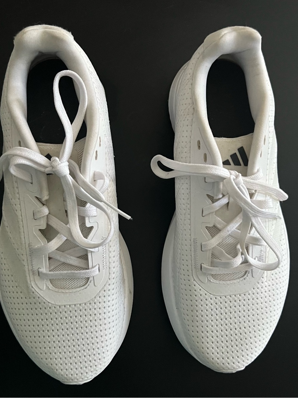 adidas White Low-Top Sneakers